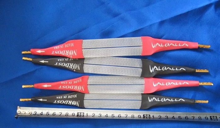 Nordost Valhalla jumper cables 10 inches 25cm