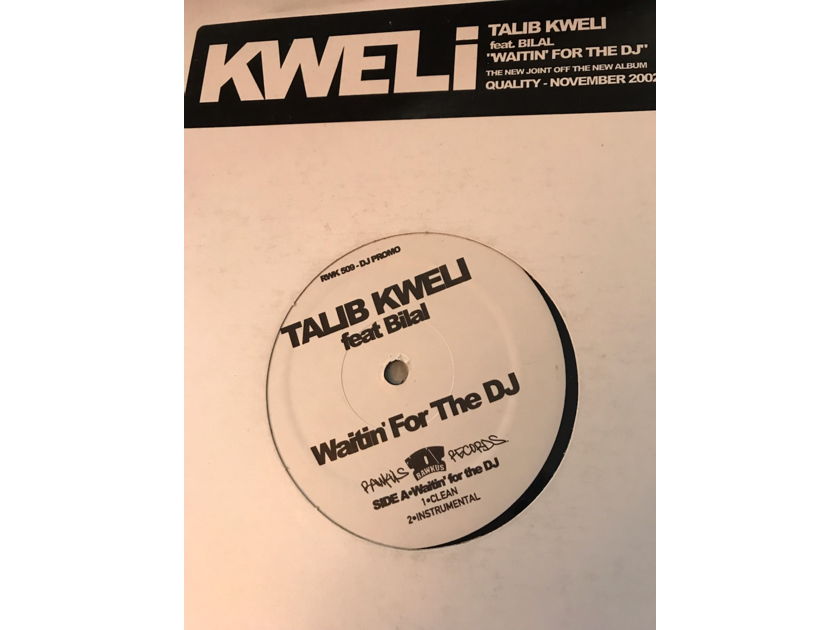 Talib Kweli & Bilal - Waitin' For The DJ  Talib Kweli & Bilal - Waitin' For The DJ