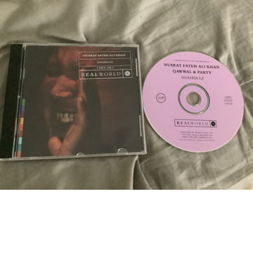 Nusrat Fateh Ali Khan Real World Records CD Shahbaaz