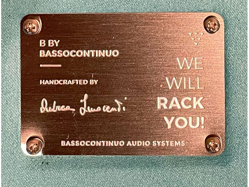 Bassocontinuo Audio Systems - B Custom McIntosh Amplifier Stand - Made in Italy