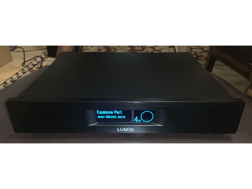 Lumin D2 Network Music Streamer - Great Reviews 9/10 with Original Double Boxes