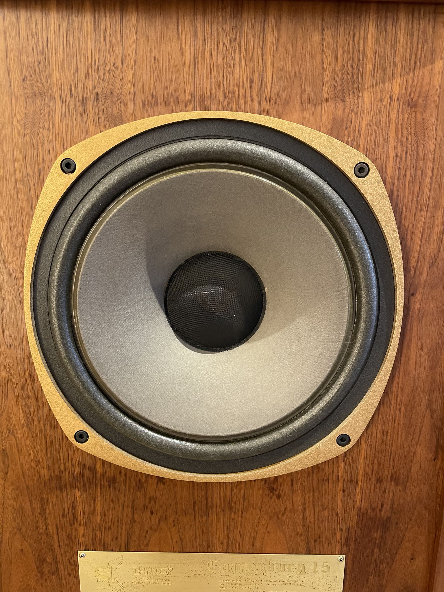 Tannoy Canterbury 15 Full Range Speakers EXCELLENT 2