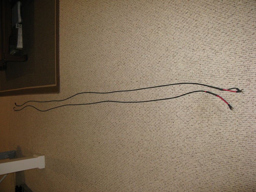 Audience AU24e 3 meter speaker cable, spades PRICE BREAK
