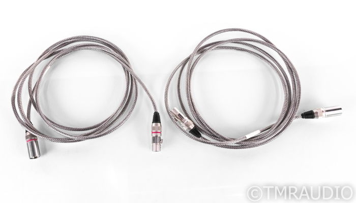 Cabledyne Vanguard Silver XLR Cables; 3m Pair Interconn...