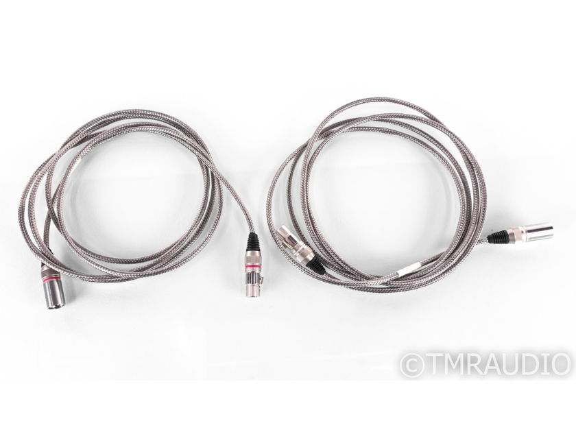 Cabledyne Vanguard Silver XLR Cables; 3m Pair Interconnects (20999)