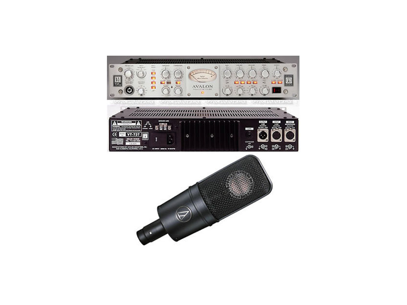 Avalon VT737SP Channel Strip and Audio Technica At4040 Microphone