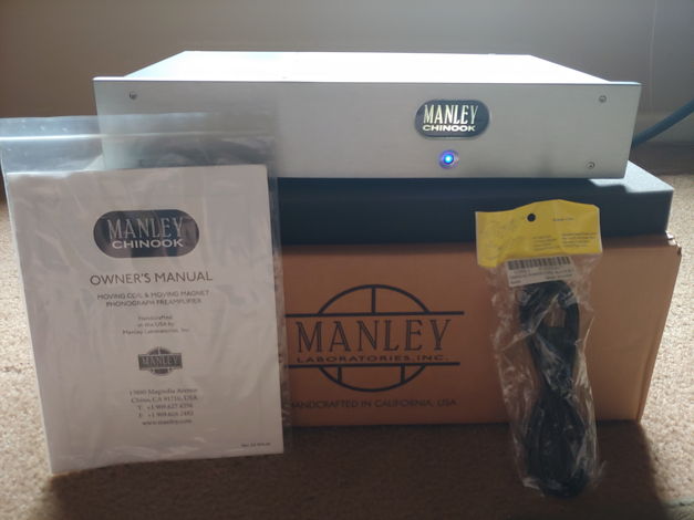 Manley Chinook SE (Upscale Audio edition) w/Phillips PC...