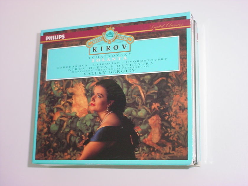 PHILIPS Digital Classics 2 cd box set KIROV Tchaikovsky Iolanta Valery Gergiev