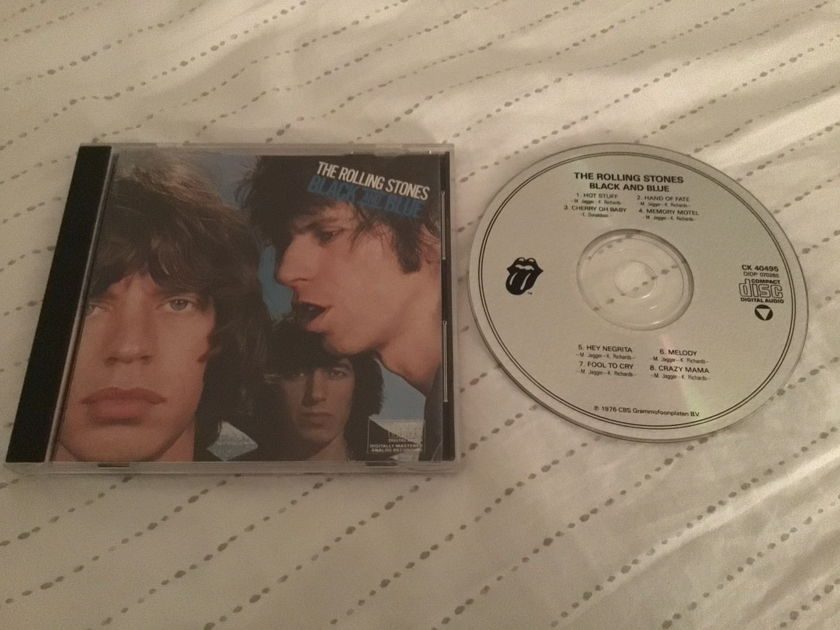 The Rolling Stones Not Remastered Compact Disc CK40495 Black And Blue