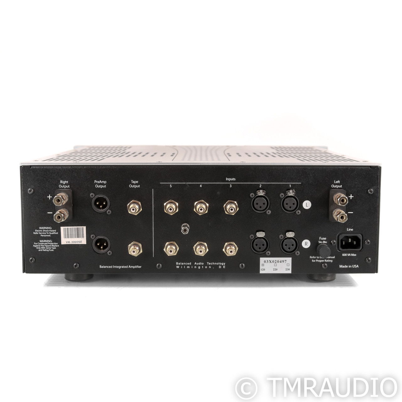 BAT VK-3000SE Stereo Tube Hybrid Integrated Amplifier; ... 6