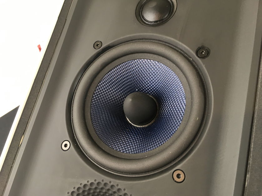 B&W (Bowers & Wilkins) CMW7.5 In-Wall Speakers - Kevlar Drivers, and Bass Cavity