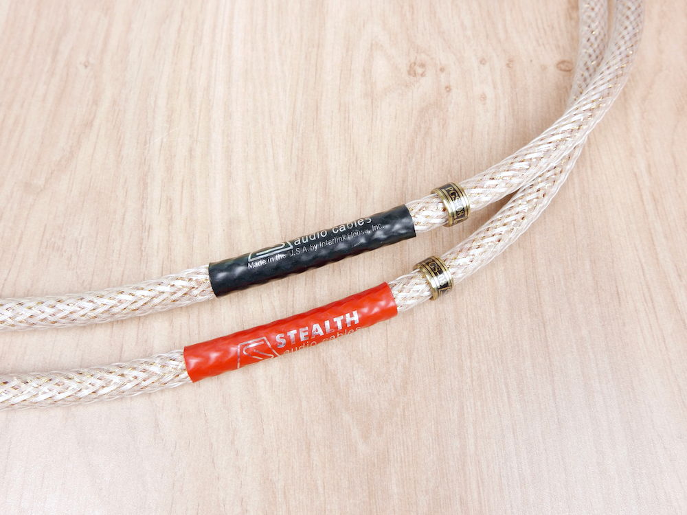 Stealth Audio Cables PGS-08 audio interconnects XLR 1,0... 2