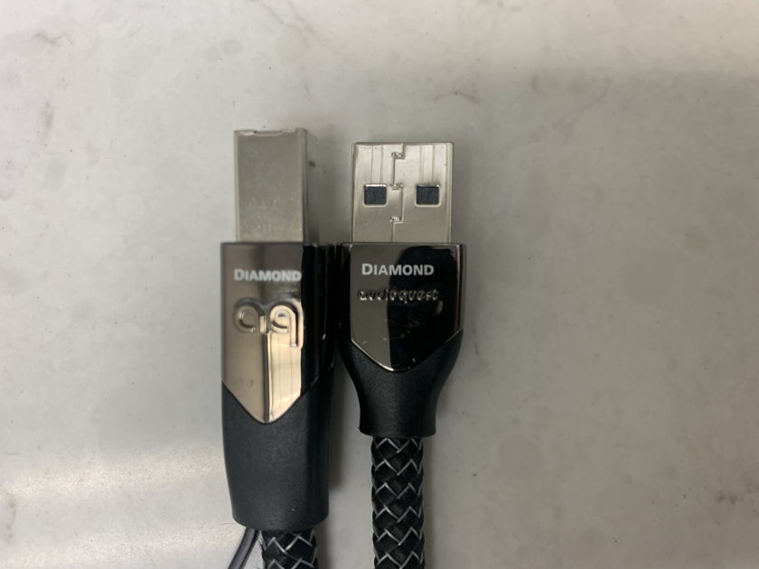 AudioQuest Diamond USB A-B Cable - 1.5M - For Sale | Audiogon