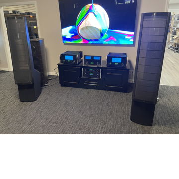 1/pr Martin Logan Ascent floor speakers in blk, play co...