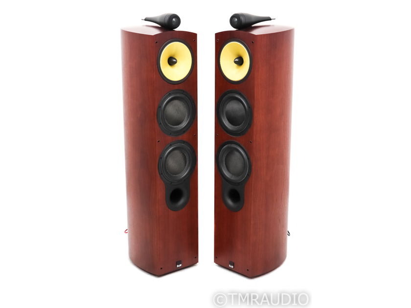 B&W 804S Floorstanding Speakers; 804-S; Rosenut Pair (33227)