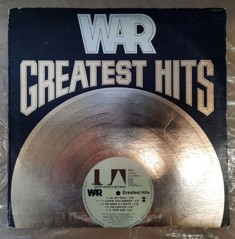 War – Greatest Hits 1976 VG+ ORIGINAL VINYL LP UNITED A...