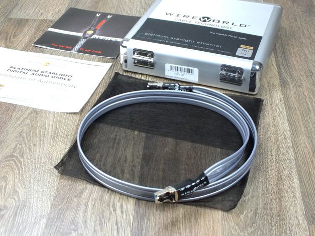 Wireworld Platinum Starlight CAT8 RJ45 ethernet cable 1...
