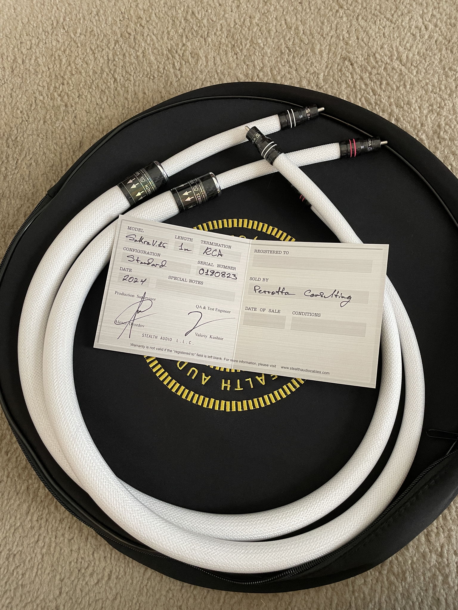 Stealth Audio Cables New & Used - Dream, Indra, Sakra... 4