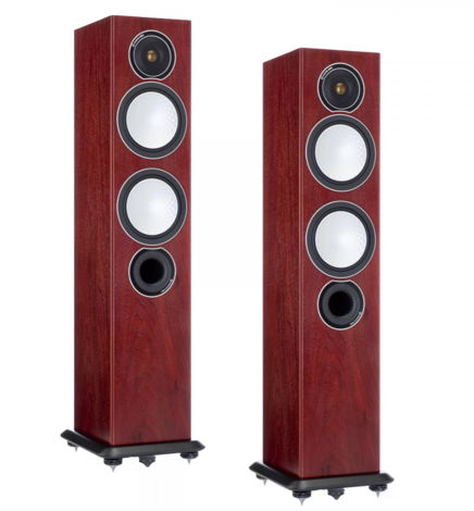 Monitor Audio Silver 6 Tower Spkrs (Rosewood): EXCELLEN...