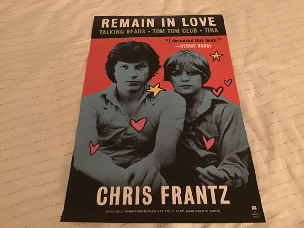 Chris Frantz Remain In Love Promo Poster