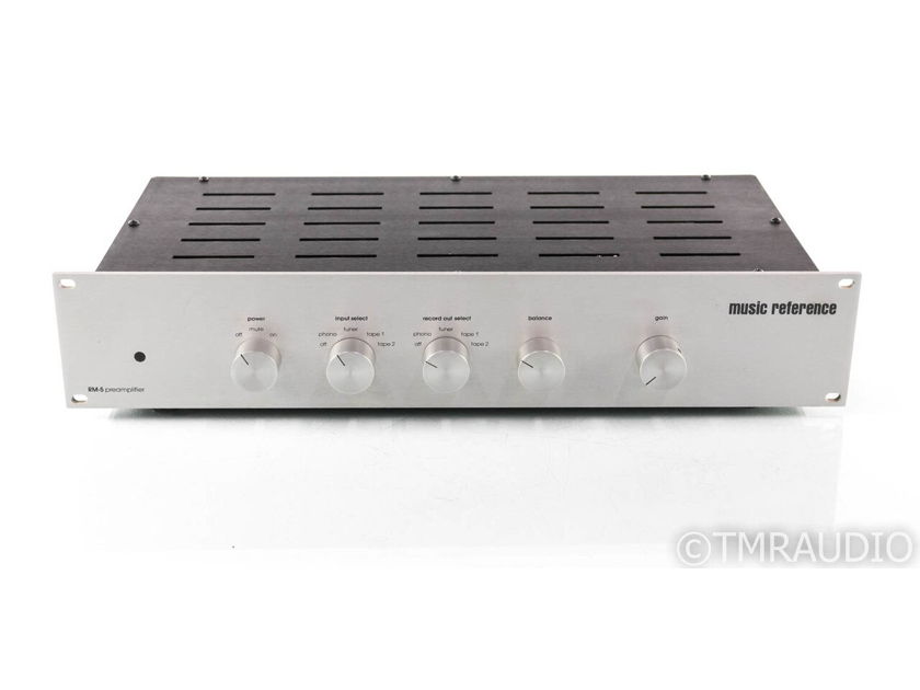 Music Reference RM-5 Vintage Stereo Tube Preamplifier; RM5; MM Phono (26403)