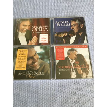 Andrea Bocelli  Sealed cd lot of 4 cds
