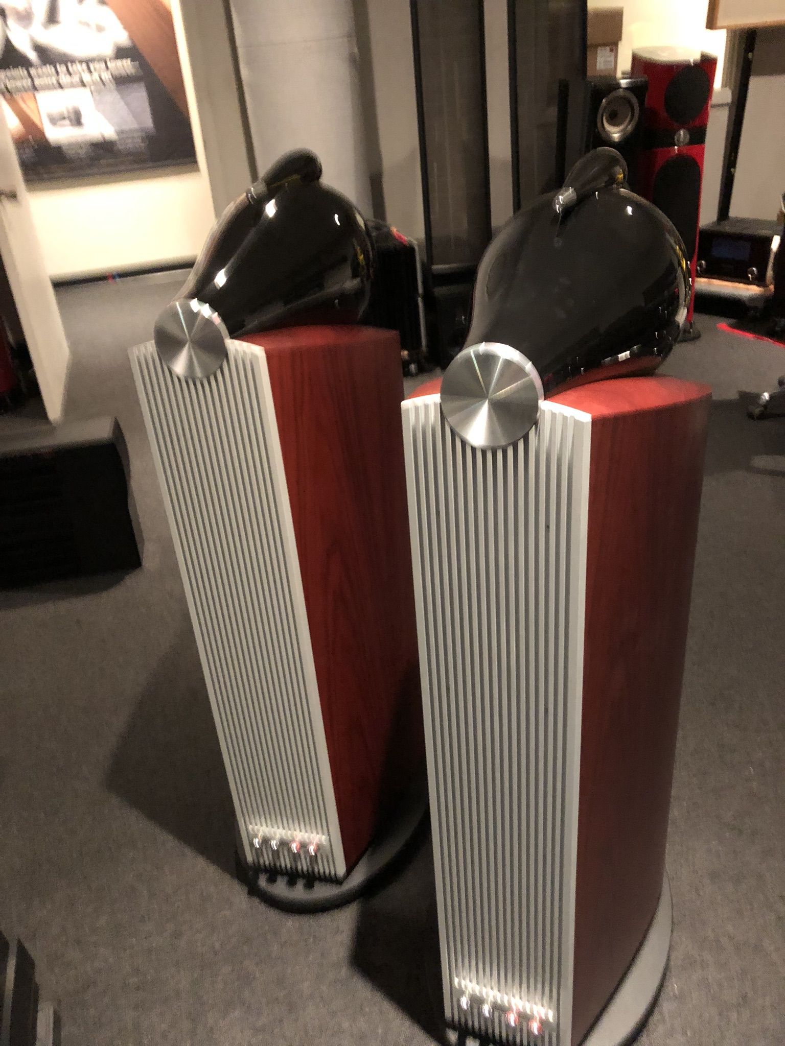 B&W (Bowers & Wilkins) 802D3 rosewood 8