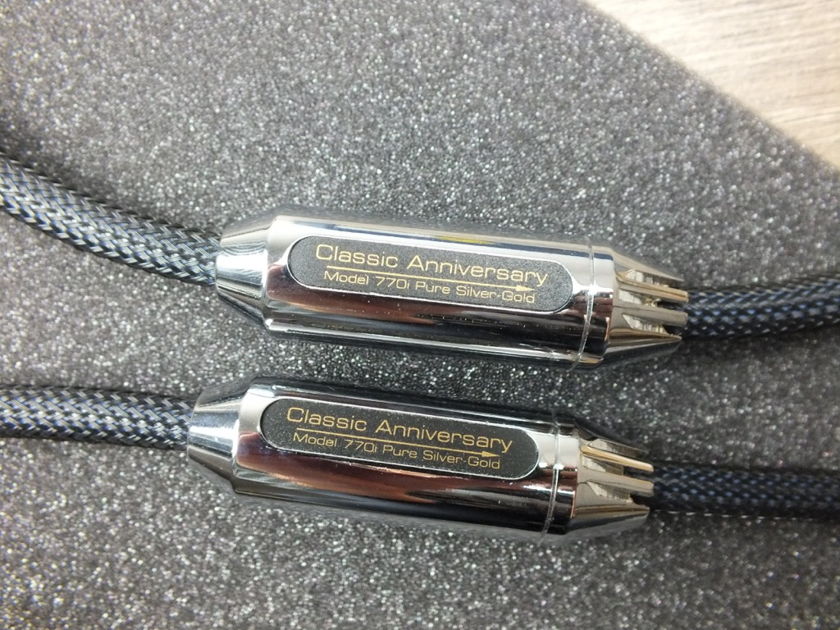 Siltech Cables Classic Anniversary 770i G7 interconnects RCA 0,5 metre