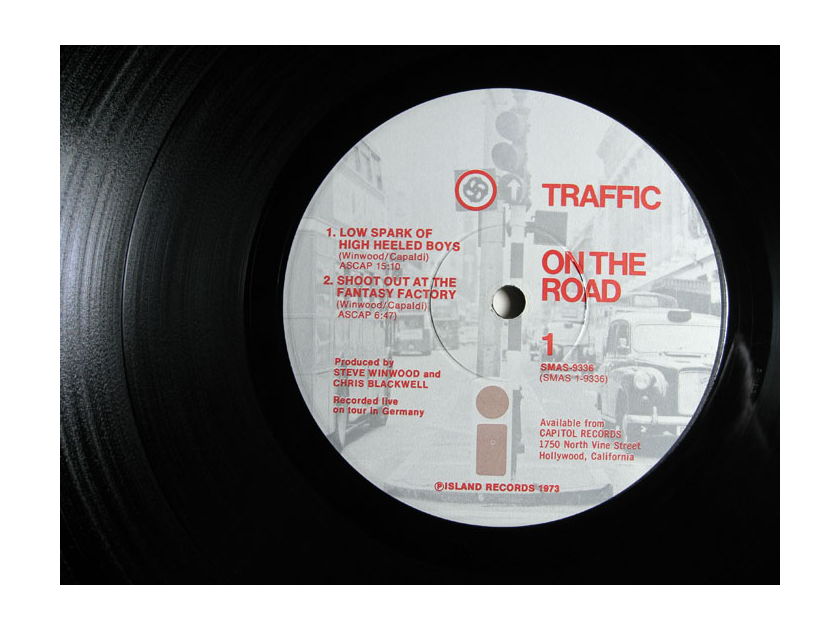 Traffic - On The Road 1973 EX+ Vinyl LP Island Records SMAS-9336