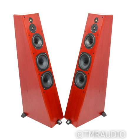 Reference 3A Grand Veena Floorstanding Speakers; Red Ch...