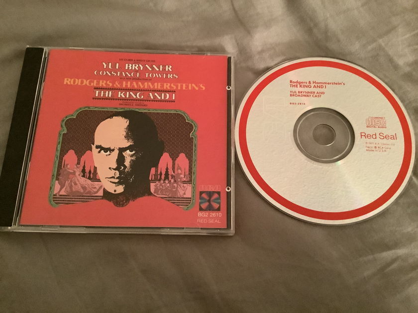 Yul Brynner RCA Records CD  The King And I