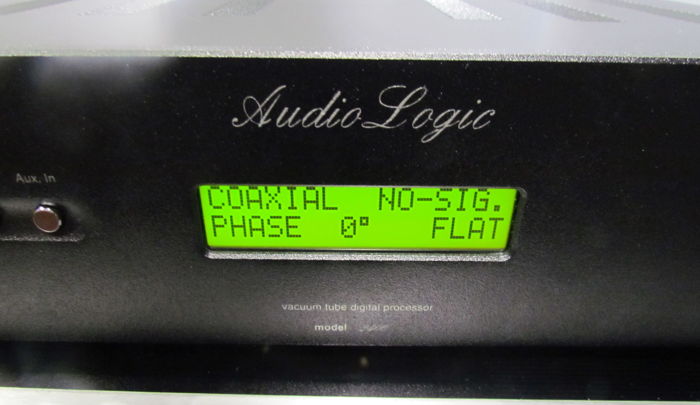 Rare Audio Logic Model 2400 Vacuum Tube DAC with upgrad...