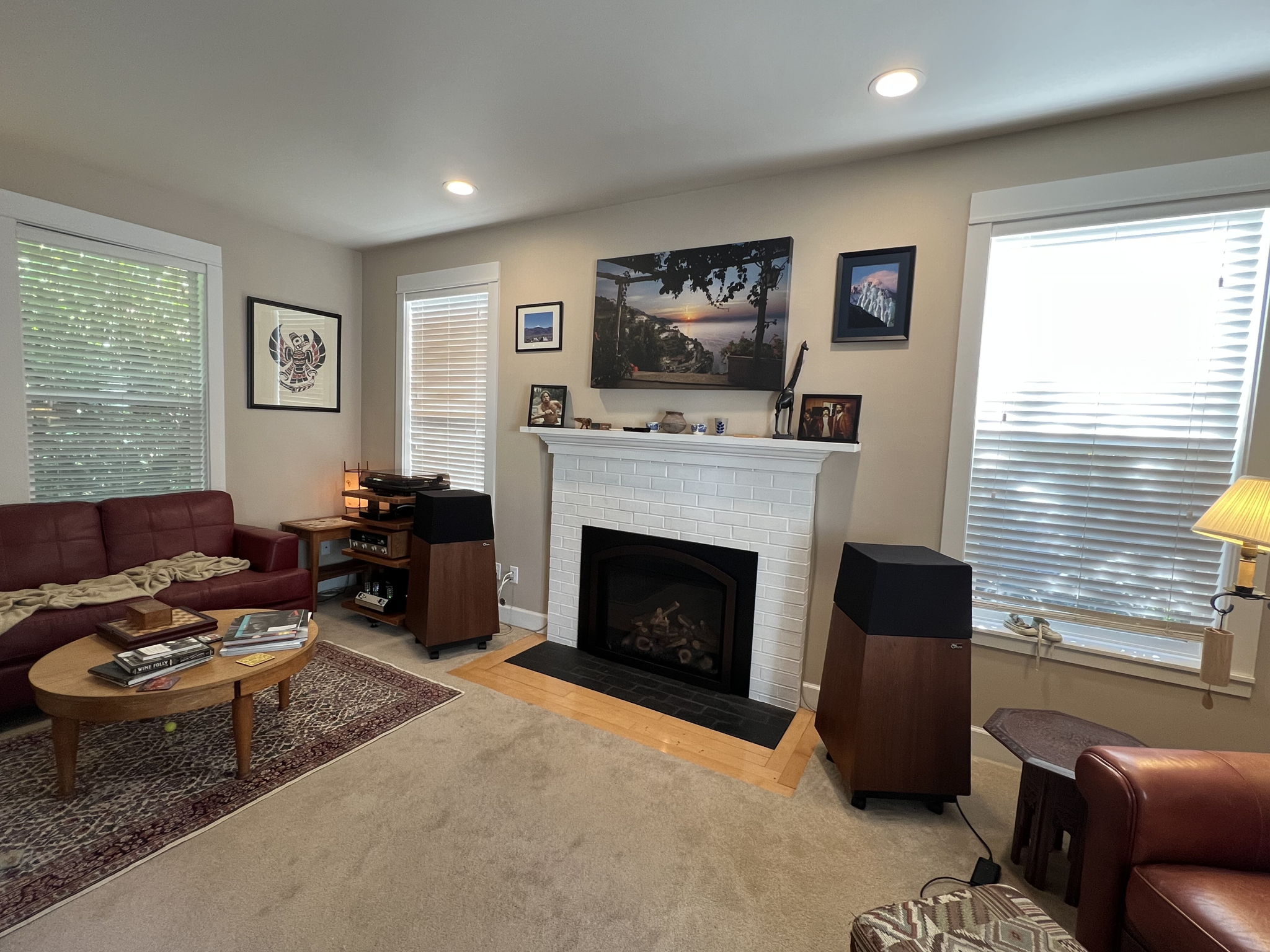 Warm sound for our living room