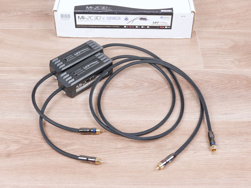 MIT Cables MI-2C3D Level 3 highend audio interconnects RCA 1,5 metre