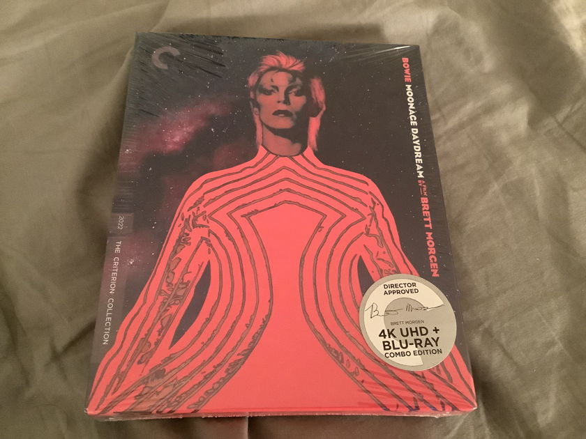 David Bowie Criterion Collection 4K + Blu Ray Sealed  Moonage Daydream