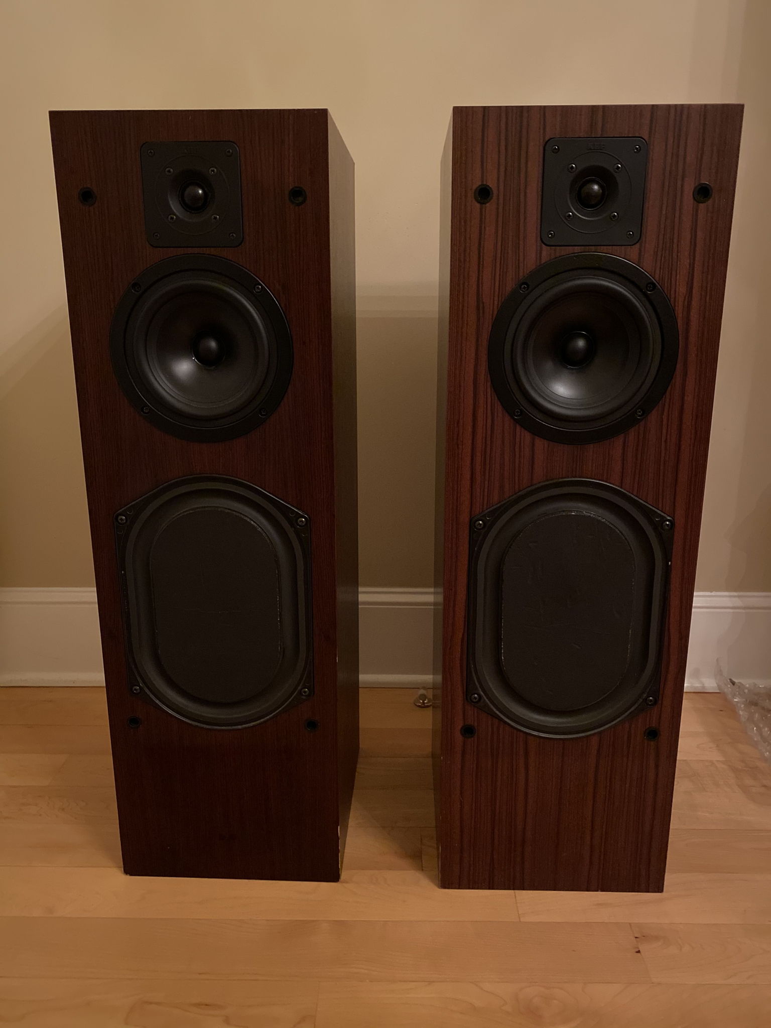kef 3 way speakers