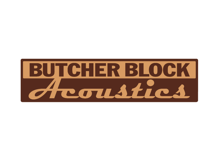 Butcher Block Acoustics 18" X 15" X 3" Maple Edge-Grain Audio Platform