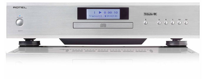 Rotel Tribute CD 11 Stereo CD Player (Silver)(Black)