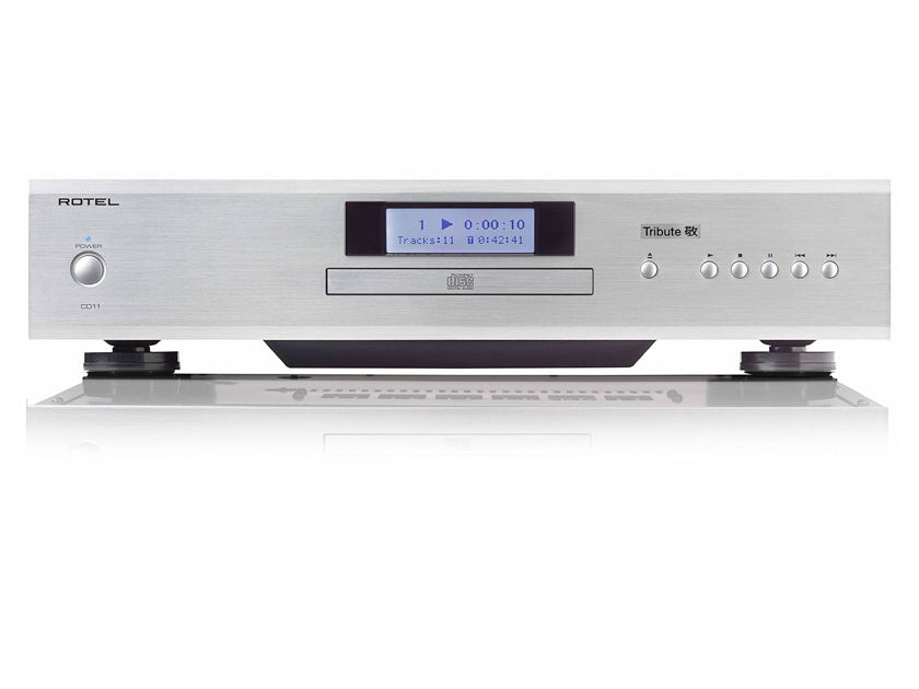 Rotel Tribute CD 11 Stereo CD Player (Silver)(Black)