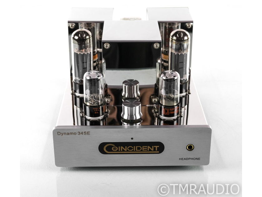Coincident Dynamo 34SE Stereo Tube Integrated Amplifier; IsoAcoustics Feet (28329)