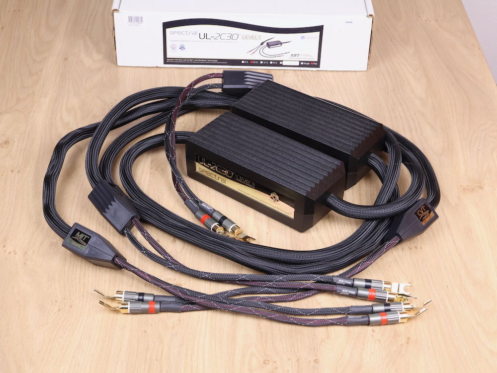 MIT Cables Spectral UL-2C3D Level 1  highend audio spea...