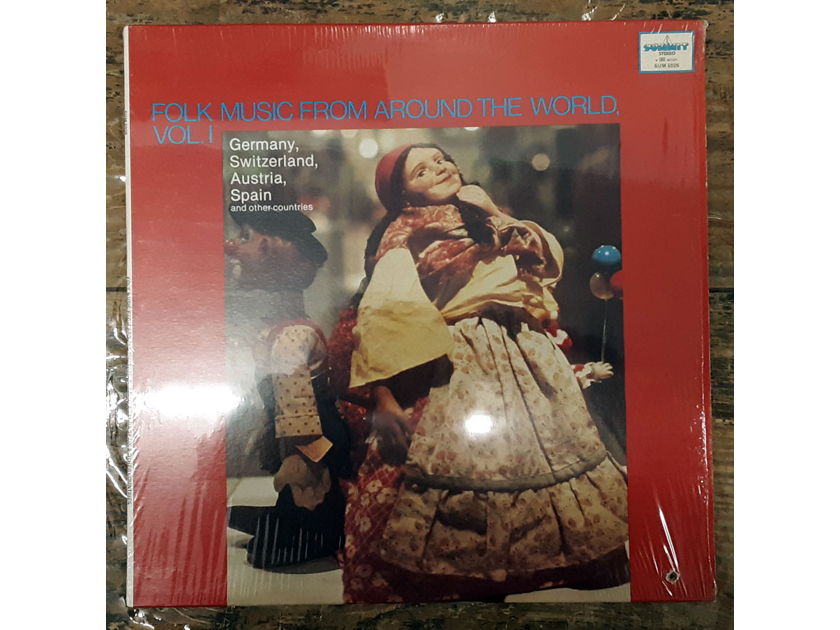 Folk Music From Around The World, Vol. 1 - Various Artists 1978 NM Vinyl LP SUMMIT / CMS Records SUM 5026