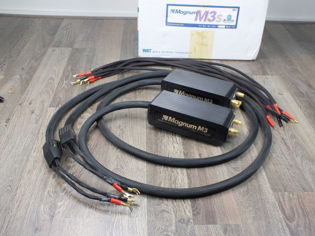 MIT Cables Magnum M3 biwired speaker cables 2,5 metre