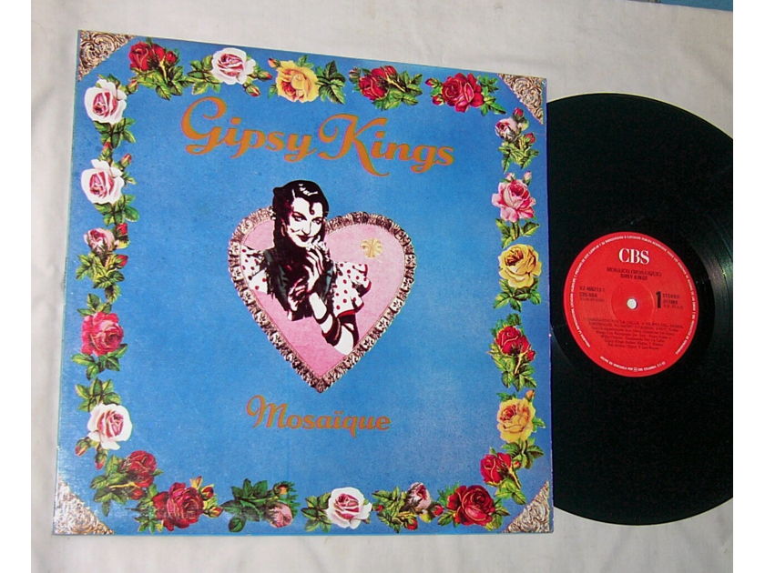 GIPSY KINGS - MOSAIQUE  - - RARE ORIG 1989 LP - CBS VENEZUELA - AUDIOPHILE