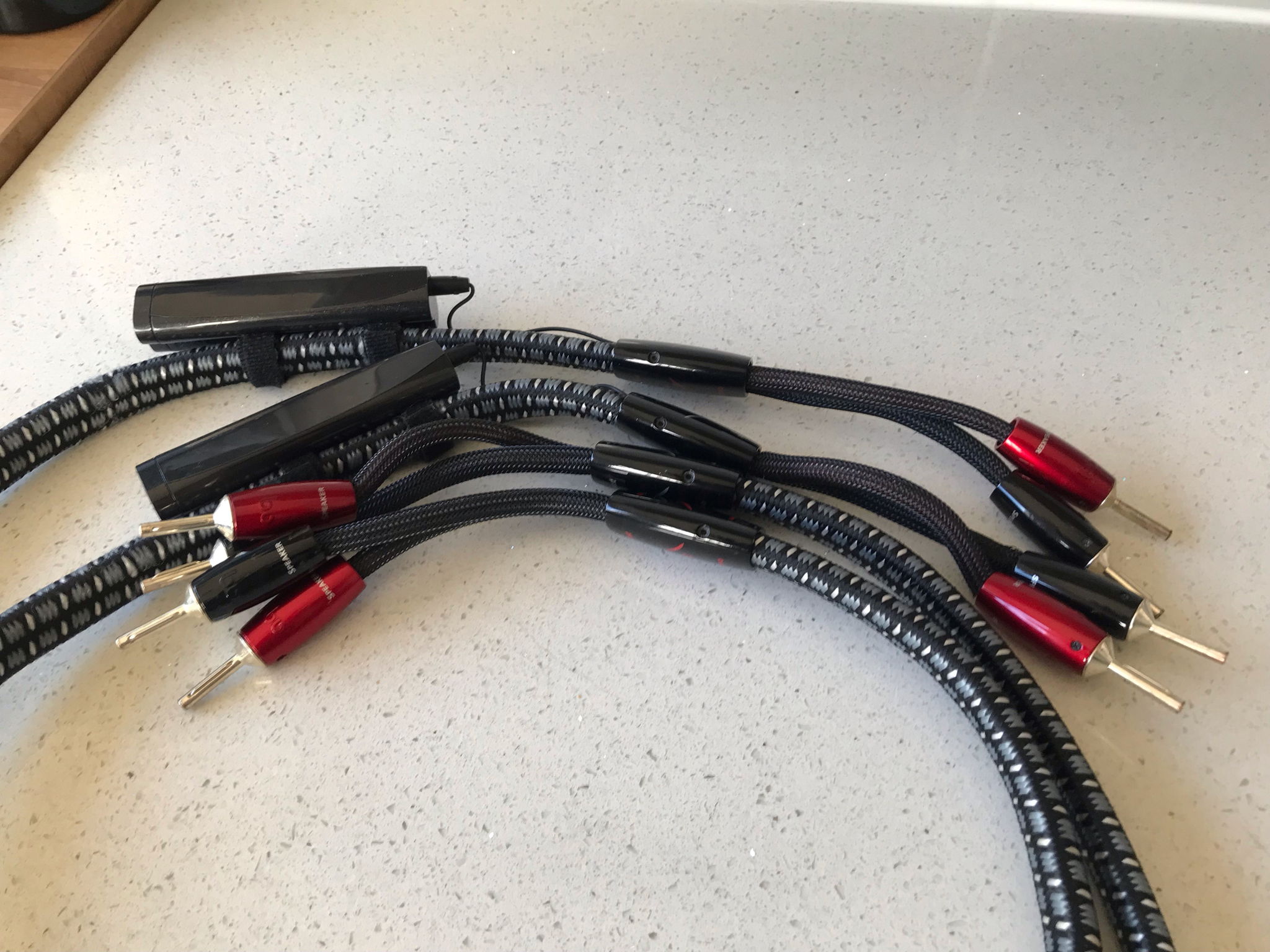 AudioQuest  K2 Silver Speaker Cables 1 Meter (2 available) 5