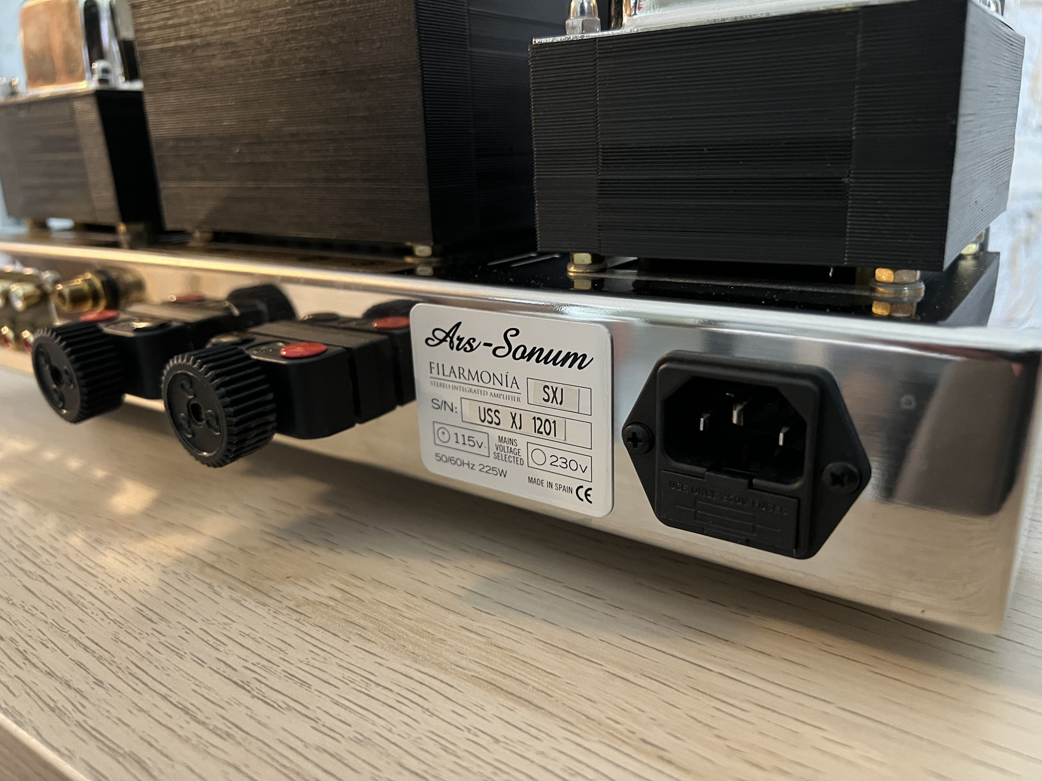 Ars-Sonum Filarmonia SXJ 30W/Ch Class A EL34 Integrated... 9