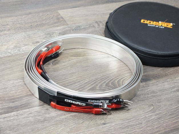 Goertz Alpha Core AG-3 Divinity silver speaker cables 2...