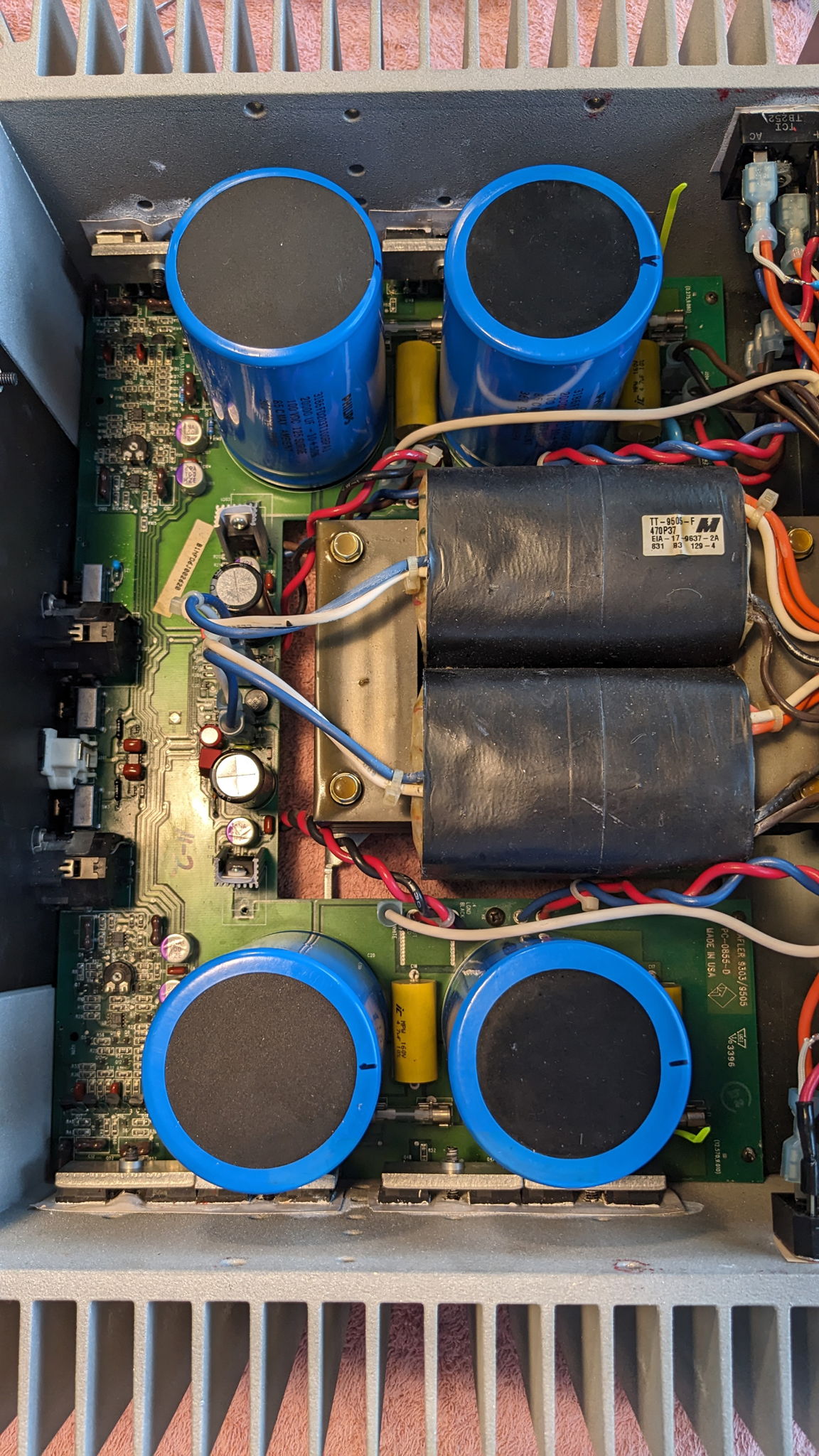 Hafler 9505 power amplifier (250wpc) 6