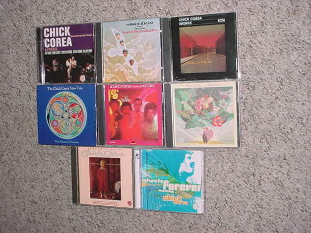 jazz Chick Corea  - cd lot of 8 cd's SEE ADD DISCRIPTION!