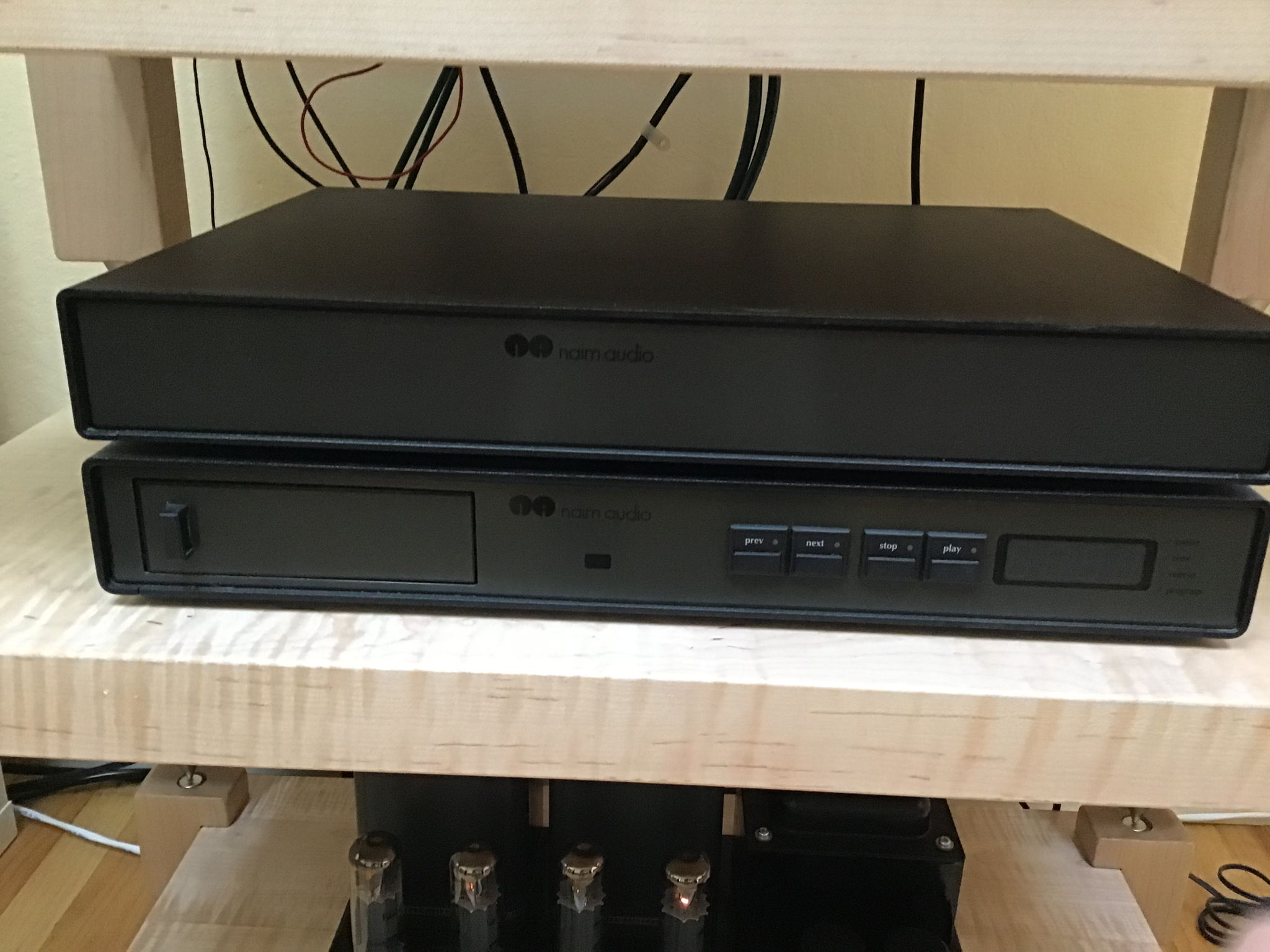 Naim Audio 3.5 CD player and power supply